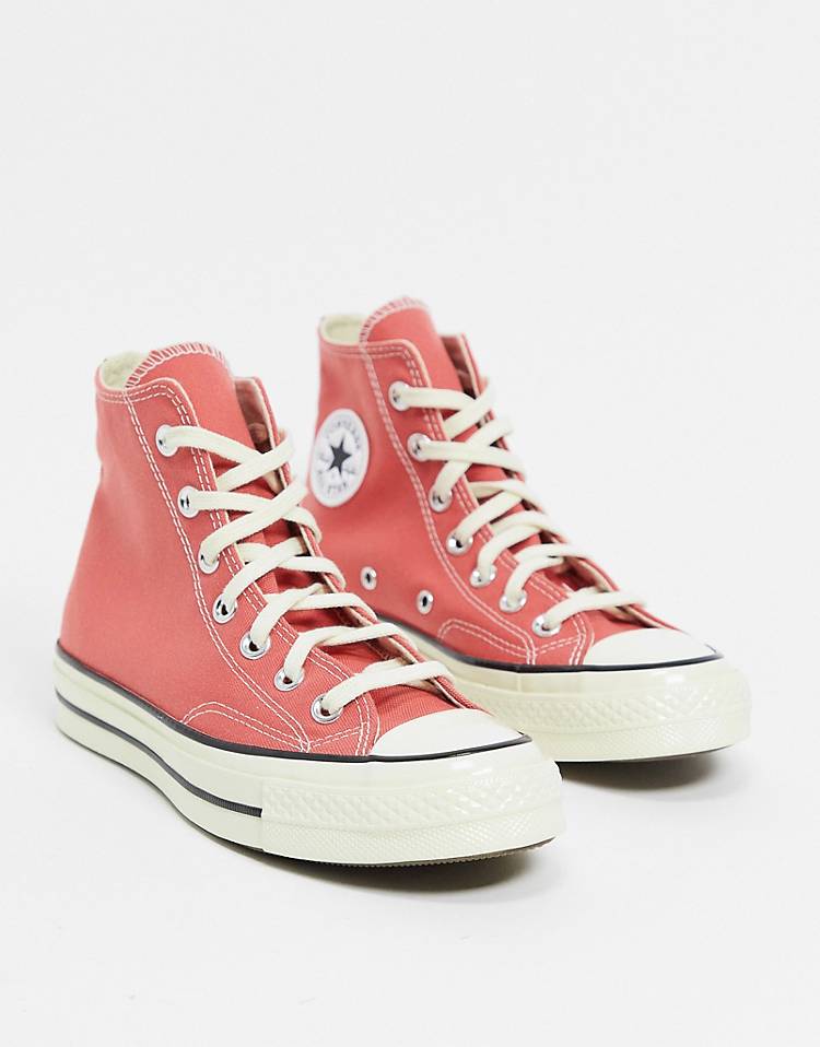 Converse Chuck 70 Hi canvas sneakers in red - RED